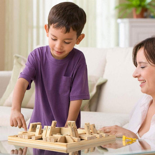 FlipBlock Wooden Board Game