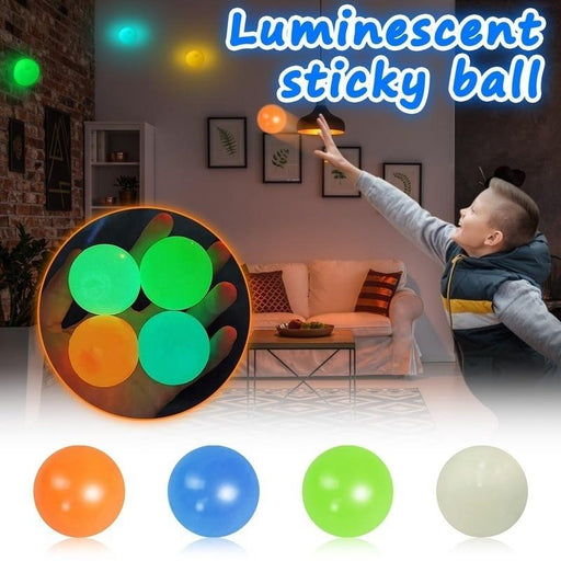 Wall Sticky Squash Ball